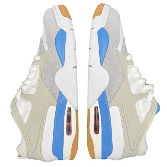 Nike Air Jordan 4 RM Sneakers Shoes Mens White/Neutral Gray FQ7939-104 Size 10 - Picture 5 of 10